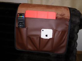 Sofa / Stuhl Armlehnen Organizer Fernbedienung Handy usw.