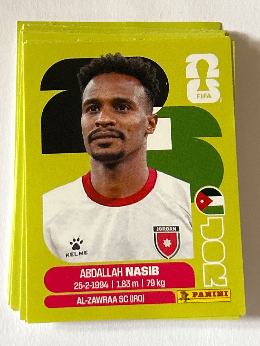 Panini Sammelbilder & Trading cards: Panini WM 2026 Sticker - Nasib JOR 6 – Neu (gemäss Beschreibung) aus Troistorrents von sim_d75d