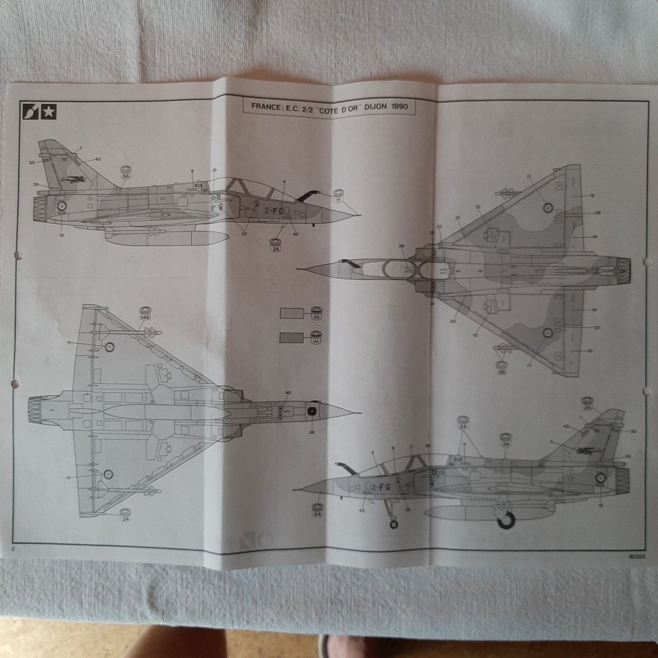 Heller Kits de montage: 3595 ... Dassault Mirage 2000 B ... Heller 80322 + Decal – D'occasion à Bonstetten par Benibanny59 3