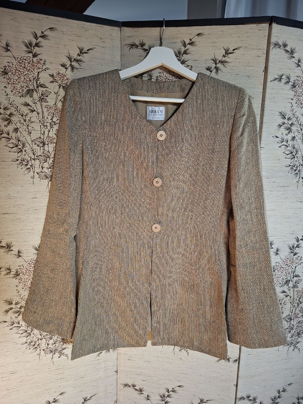 Armani Jacken: Blazer Armani en lin - Taille M – Gebraucht aus Lausanne von Super-cerise 1