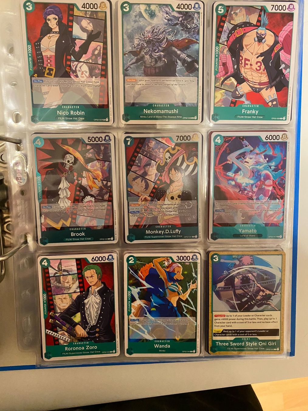 Bandai Carte collezionabili: One Piece TCG - Sammlung OP02 Komplett – Nuovo (secondo la descrizione) da Lyss venduto da DeaDiLuna 4
