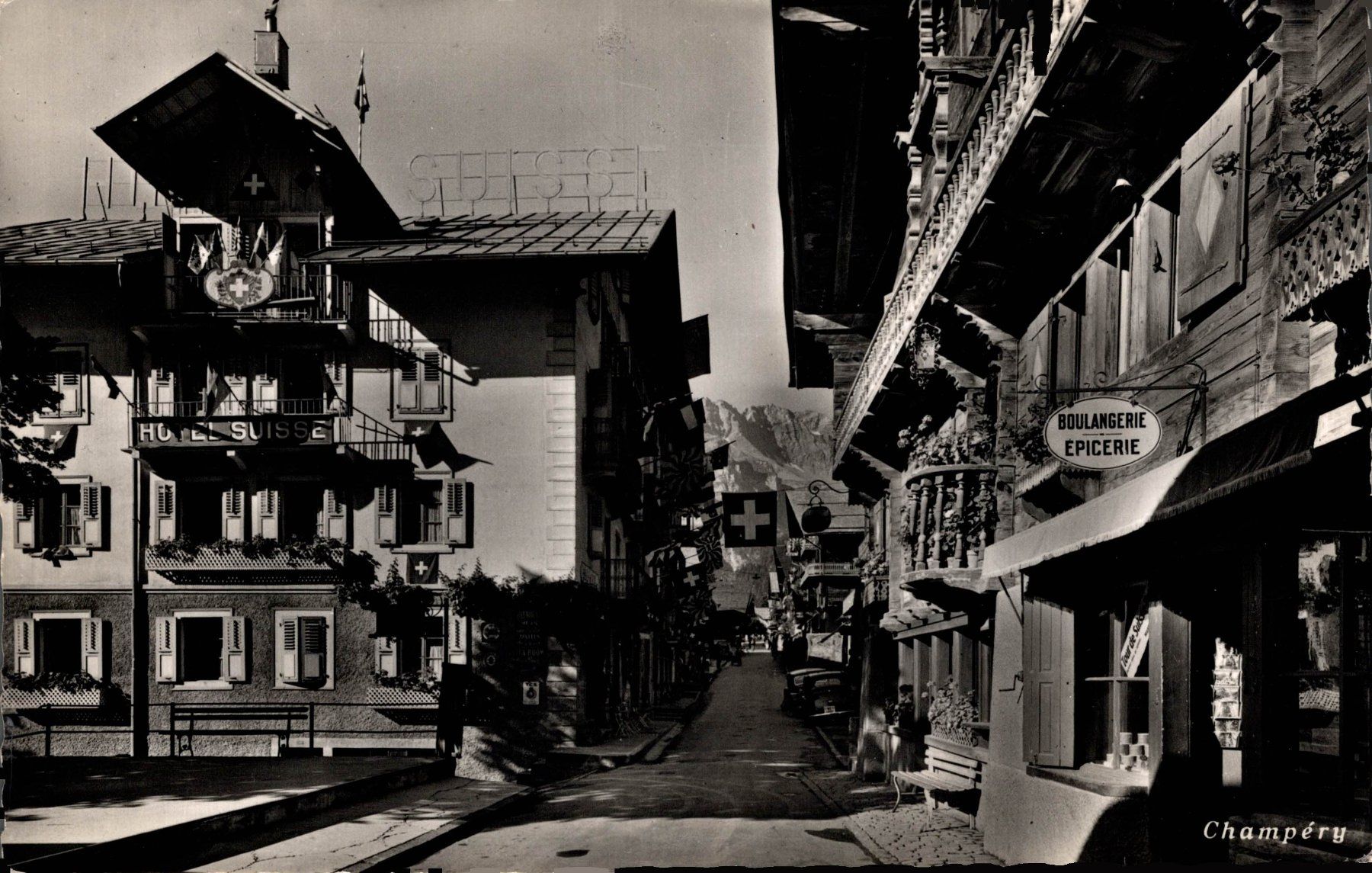 Cartoline postali: Champéry – Usato da Bronschhofen venduto da Astore