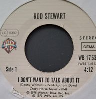 Vinyl-Single Rod Stewart - I Don't Want To Talk About It