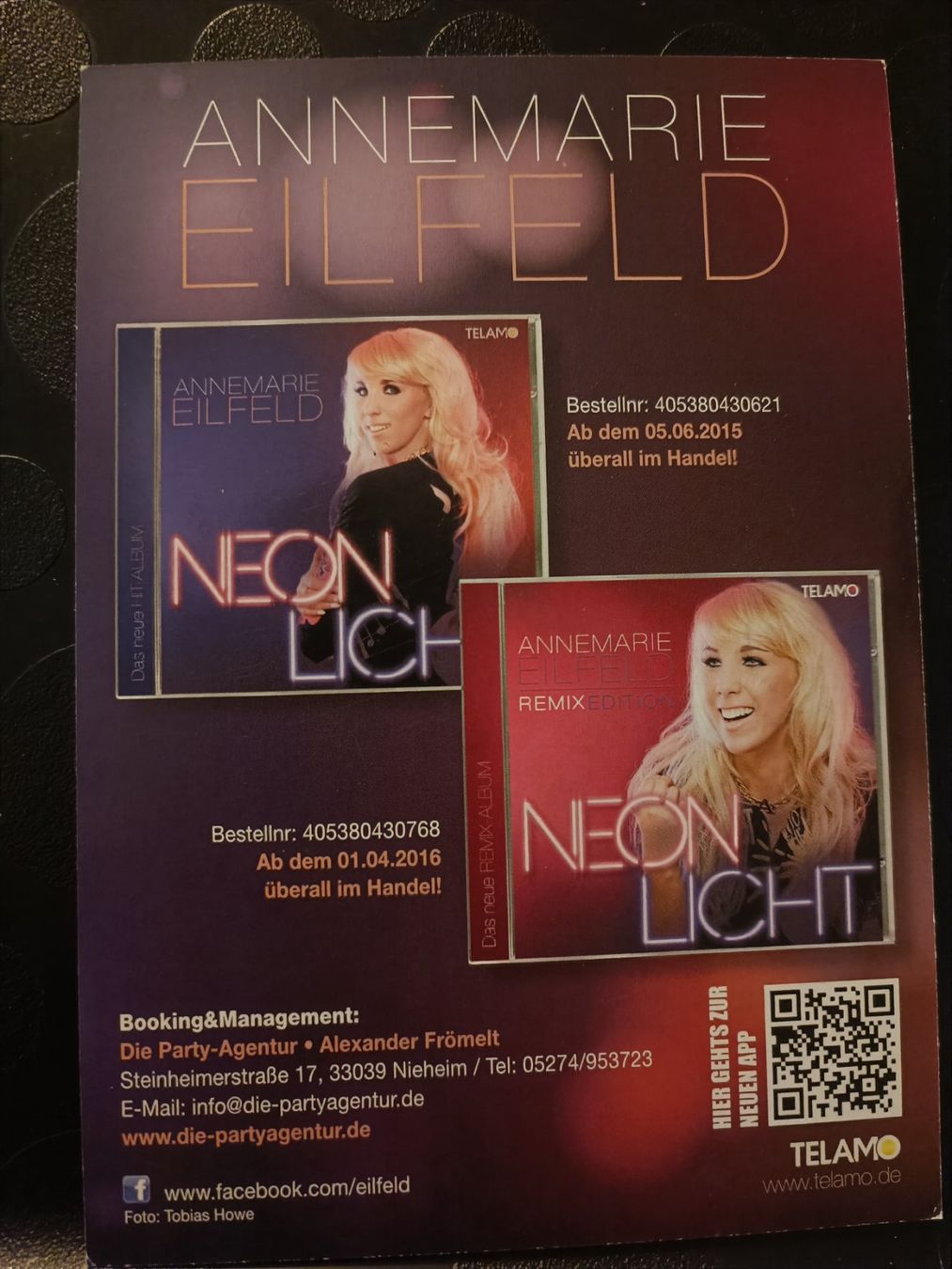 Autografi: Annemarie Eilfeld - handsigniert – Usato da Menziken venduto da Artographs 1