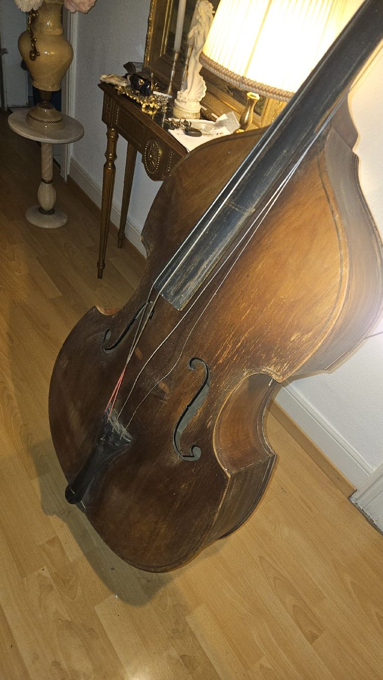 Strumenti musicali: Kontrabass Karl Basler Baumgartner gebraucht mit Bogen – Usato da Rickenbach b. Wil venduto da nic_8ljr 7