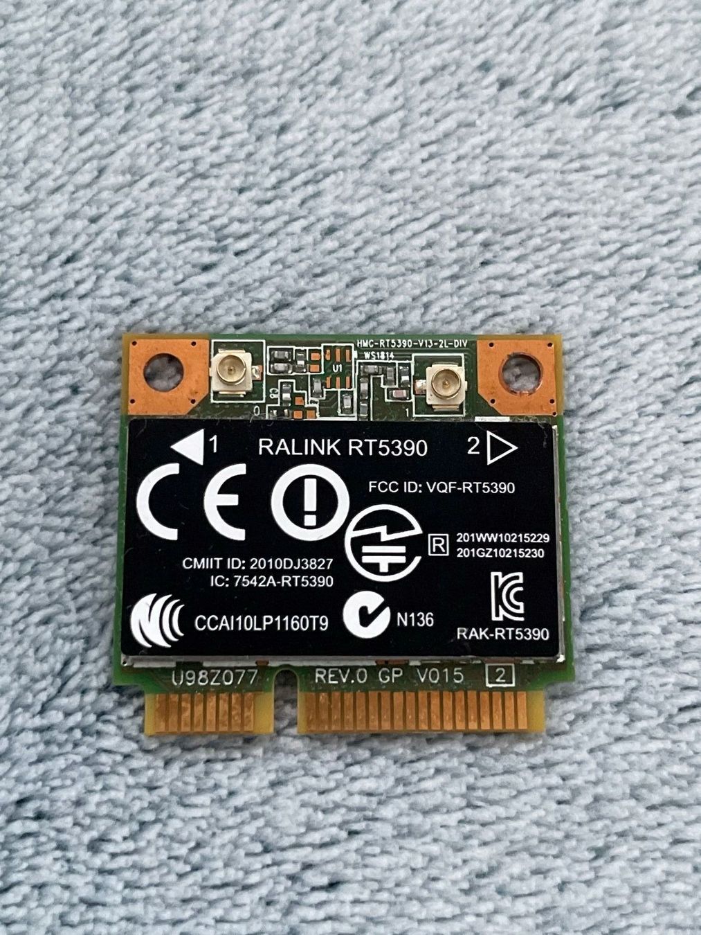 PC: Ralink RT5390 WLan Wireless WiFi Card – Usato da MAGDEN venduto da GoldenEagle2020