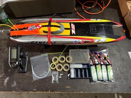 TFL Genesis RTR, télécommande + batteries, prêt à naviguer