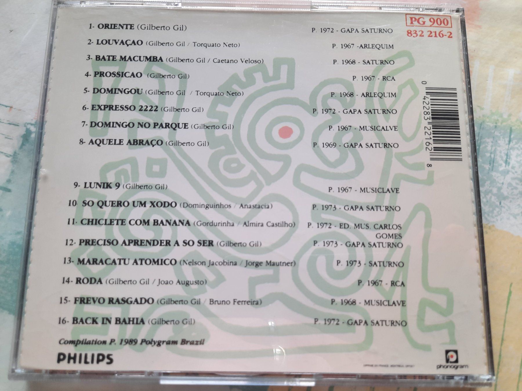 CDs: Cd Gilberto Gil - Brazil  – Gebraucht aus Pully von bro_n52j 1