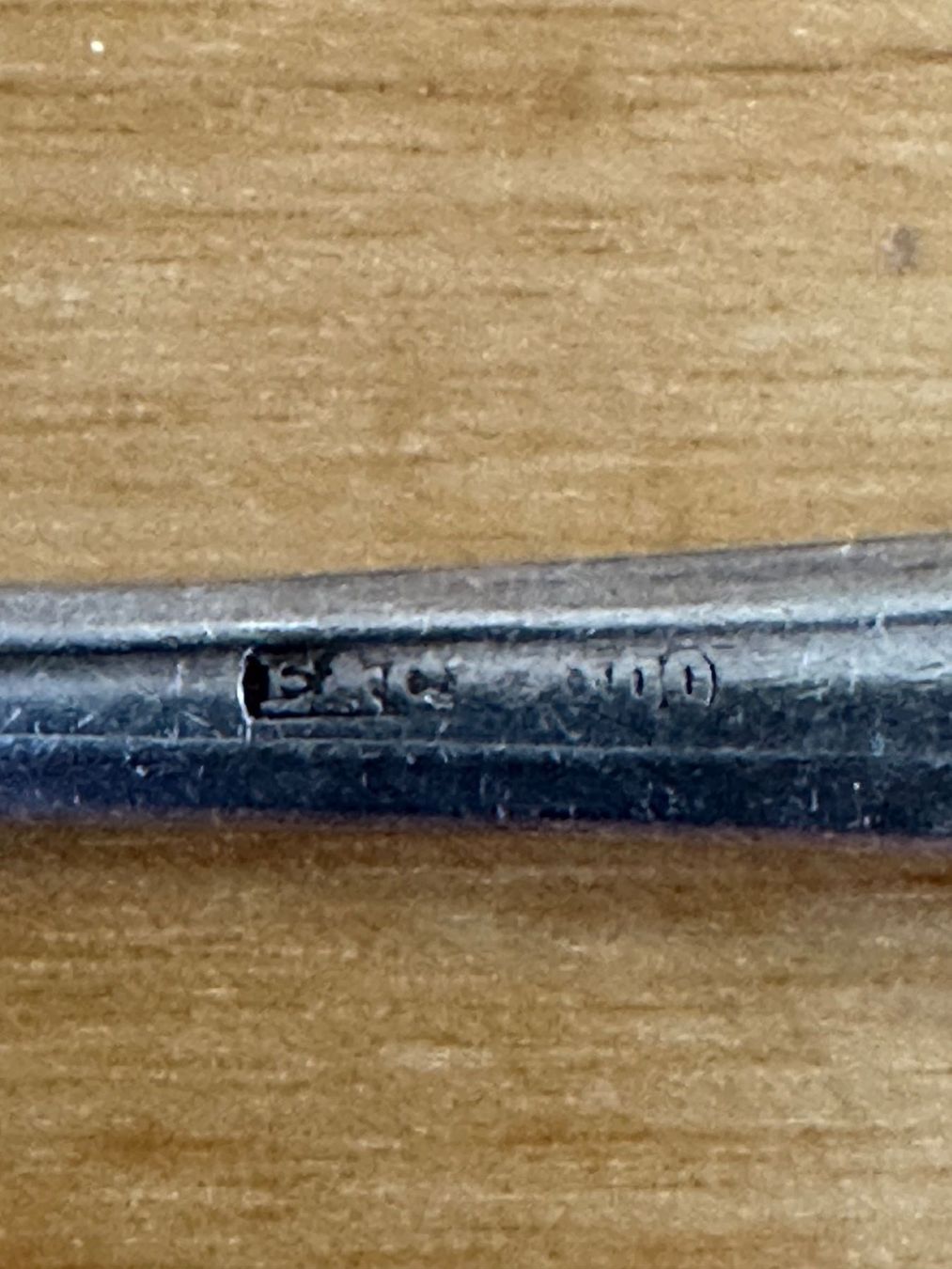 Cucchiai: 6 Silber Kaffeelöffel von E.&C. Hartkopf 100 – Usato da Stallikon venduto da Rsiri 4