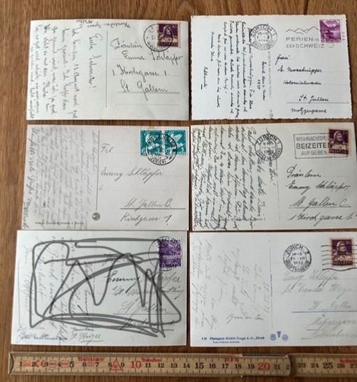 Cartoline postali: Ansichtskarten Zürich – Usato da Waldstatt venduto da breitaxt 1