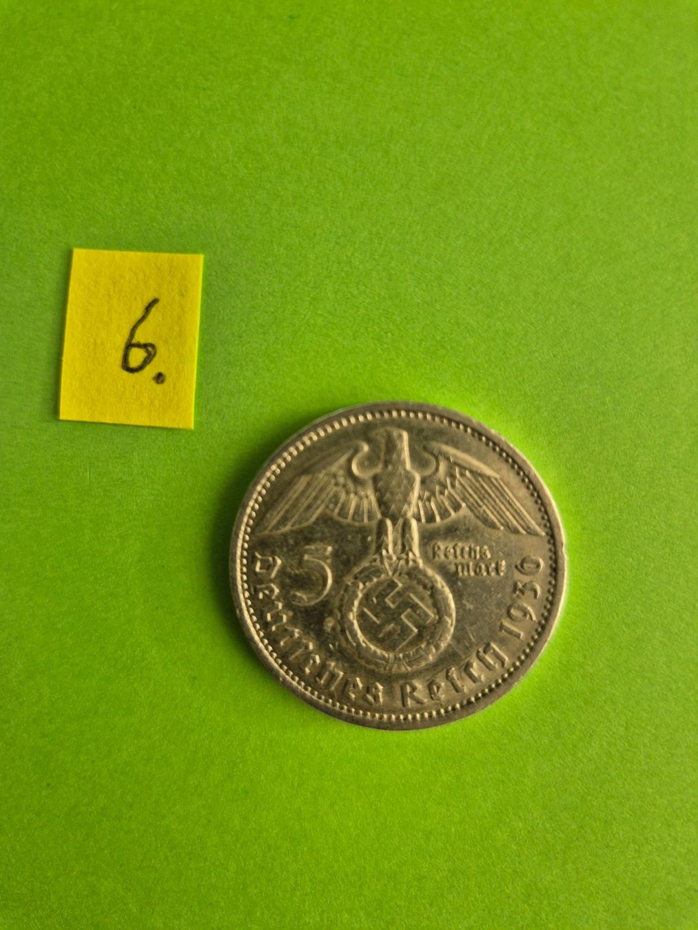 Toutes les monnaies: 5 Deutsche Reichsmark 1936 A - Silber – D'occasion à Jona par gnaumann1900