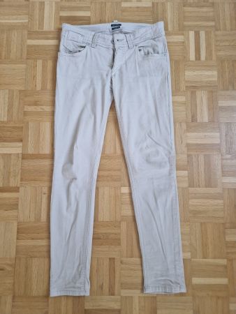 Marc O'Polo Jeans beige 28/30 Baumwolle mit Elasthan