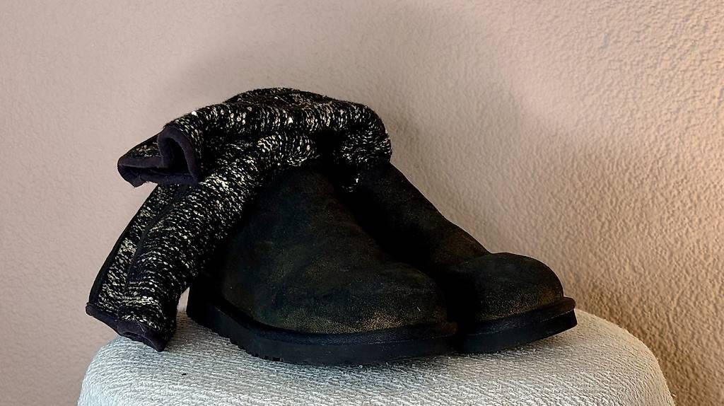 Ugg Scarpe da donna: UGG Lyla Classic Leder - Strick, Grösse 38 – Usato da Zürich venduto da vefis 4