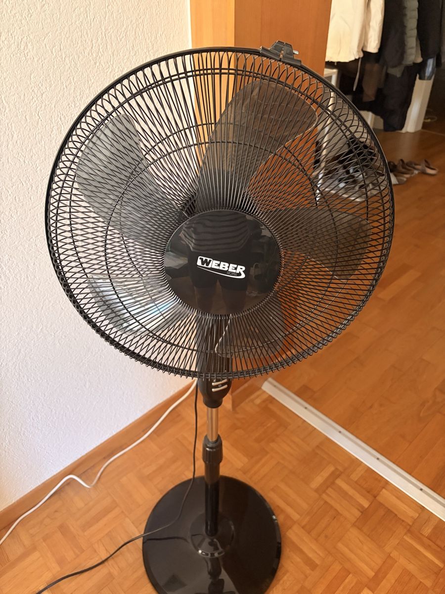 Ventilatoren: Schwarzer Standventilator – Gebraucht aus Bern von Lschorro 1