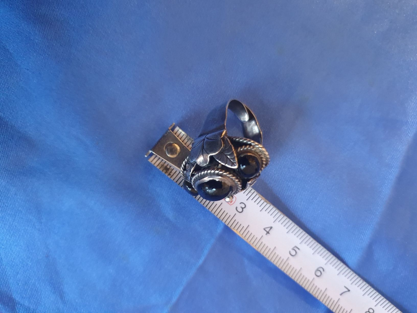 Ringe: Ring Sterling Granat Antik Jugendstil – Gebraucht aus Russikon von eunicetungol