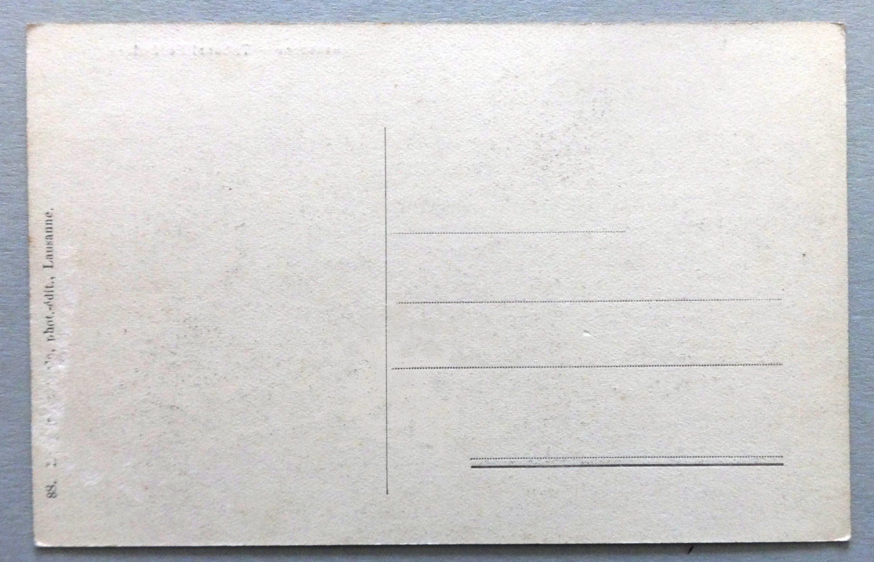 Cartoline postali: Lausanne - Tribunal Fédéral – Usato da Fétigny venduto da Billy2miny 1