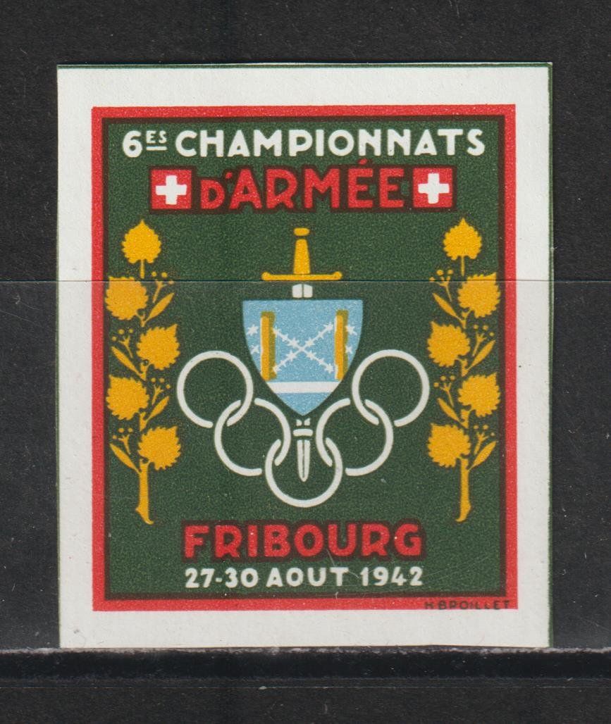 Tutti i francobolli: Armeemeisterschaften Nr. 45/2 ** – Usato da Siebnen venduto da Fstaehli