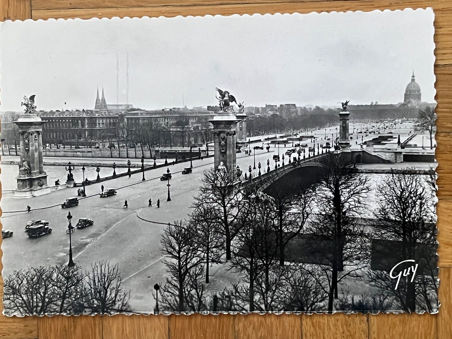 Ansichtskarten: Paris, Le Pont Alexandre III, 1900 – Gebraucht aus Romanshorn von luxcollect