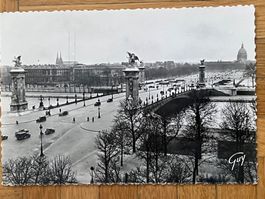 Paris, Le Pont Alexandre III, 1900