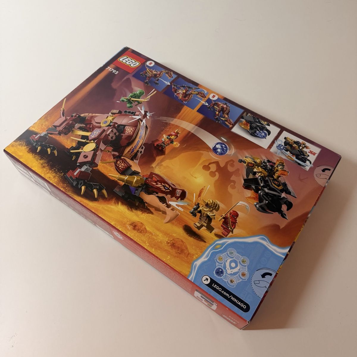 Lego Kit di costruzioni: LEGO 71793 Wyldfires Lavadrache – Nuovo e nell'imballaggio originale da Schwenden venduto da Noppenwelt.ch 3
