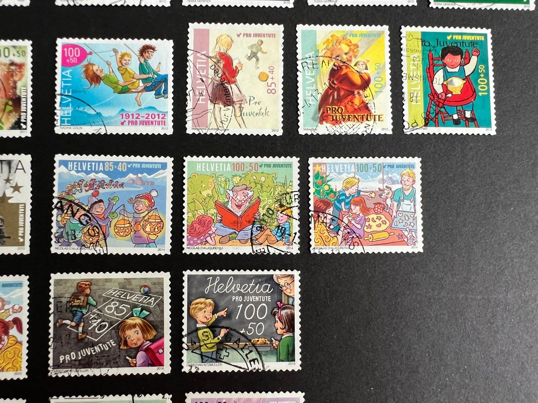 Alle Briefmarken: PJ Sätze von 2000-2022 gestempelt – Gebraucht aus Braunau von Desil2511 4