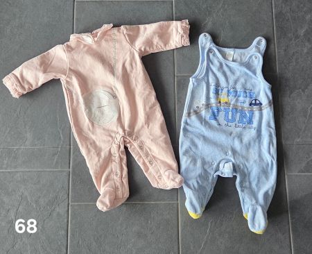 Pyjamas, Grösse 68, 2 Stk