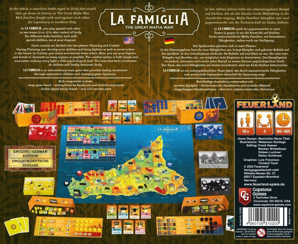 Giochi: Spiel La Famiglia – Nuovo e nell'imballaggio originale da Uster venduto da Ludit 1