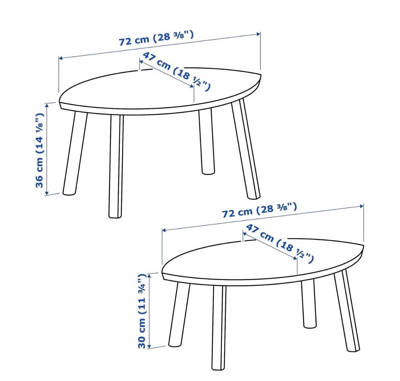 Tische: Couchtisch 2er-Set 50% günstiger – Gebraucht aus Wetzikon ZH von ioanna.arapi 6