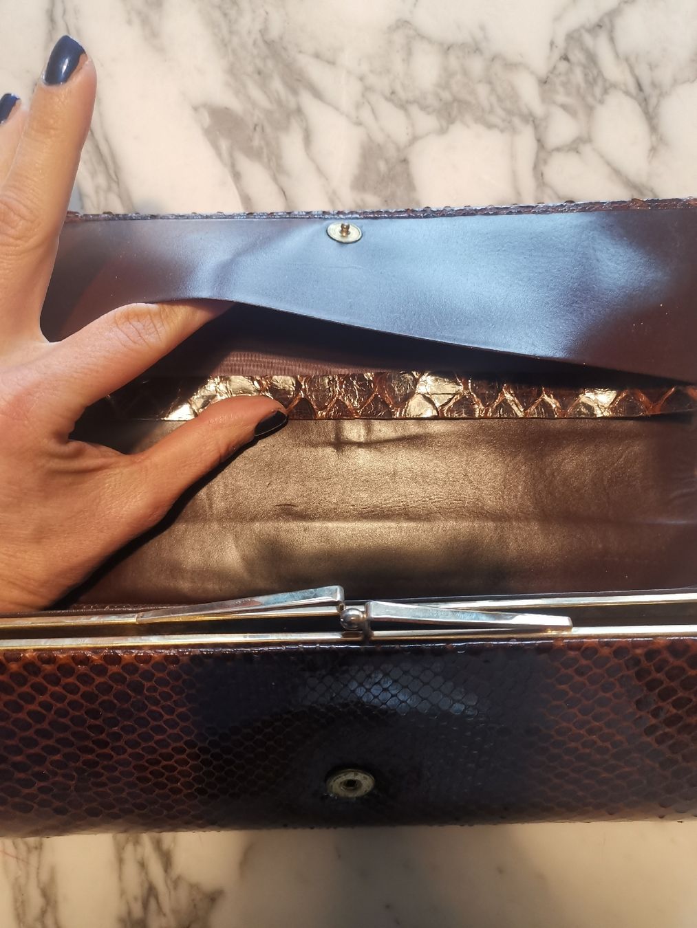 Portemonnaie: PYTHON Portemonnaie, Clutch – Gebraucht aus Uerikon von pink_flamingo 6