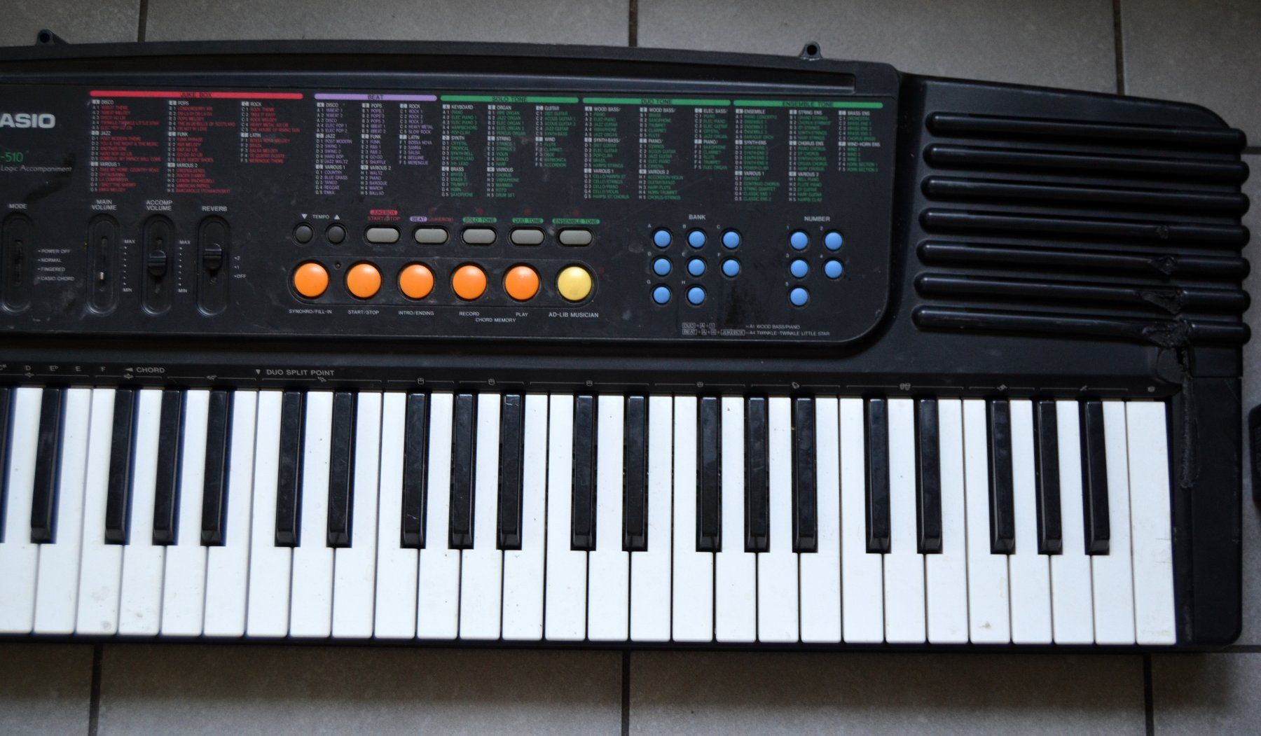 Casio Musikinstrumente: CASIO CTK-510 Keyboard Digital Piano – Gebraucht aus Collonges von arashee 3