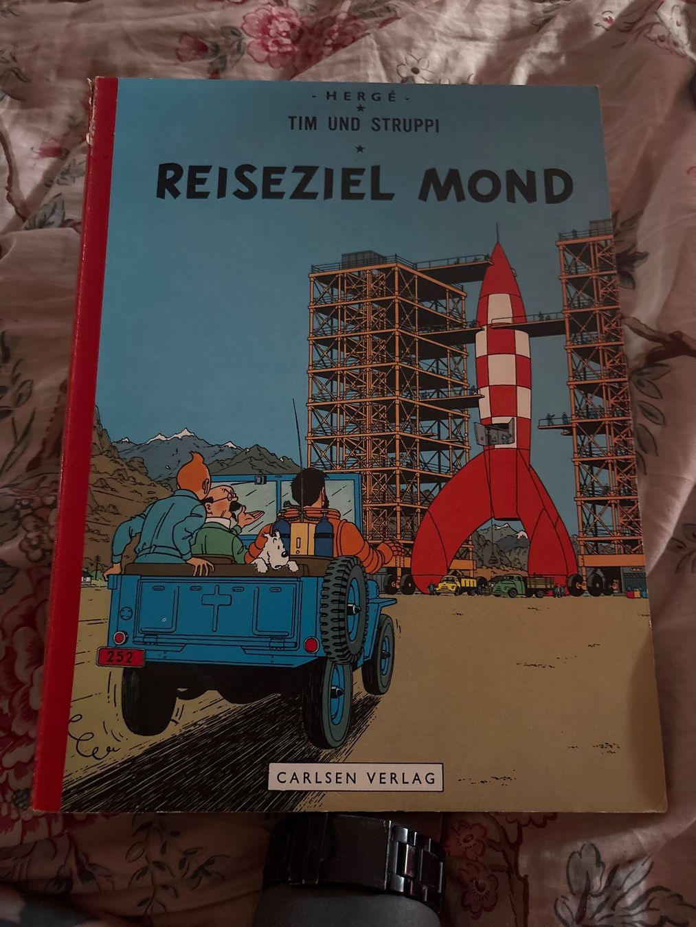 Fumetti: Tim und Struppi Reiseziel Mond – Usato da Belp venduto da Smli