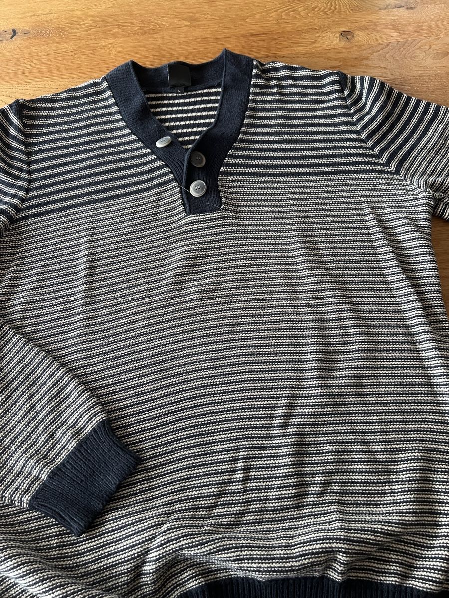 Hugo Boss Maglioni & Felpe: Herren Pullover Hugo Boss, Gr.L blau/grau – Usato da Wolfwil venduto da Poulet60 3