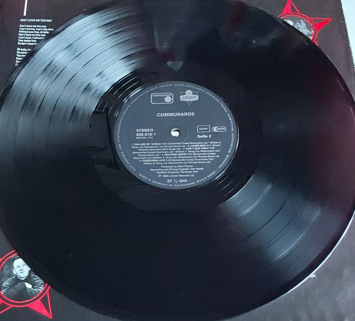 Vinyles: Vinyl LP  - The Communards - Ger 86 - VG+ – D'occasion à Villeret par Fil11 3