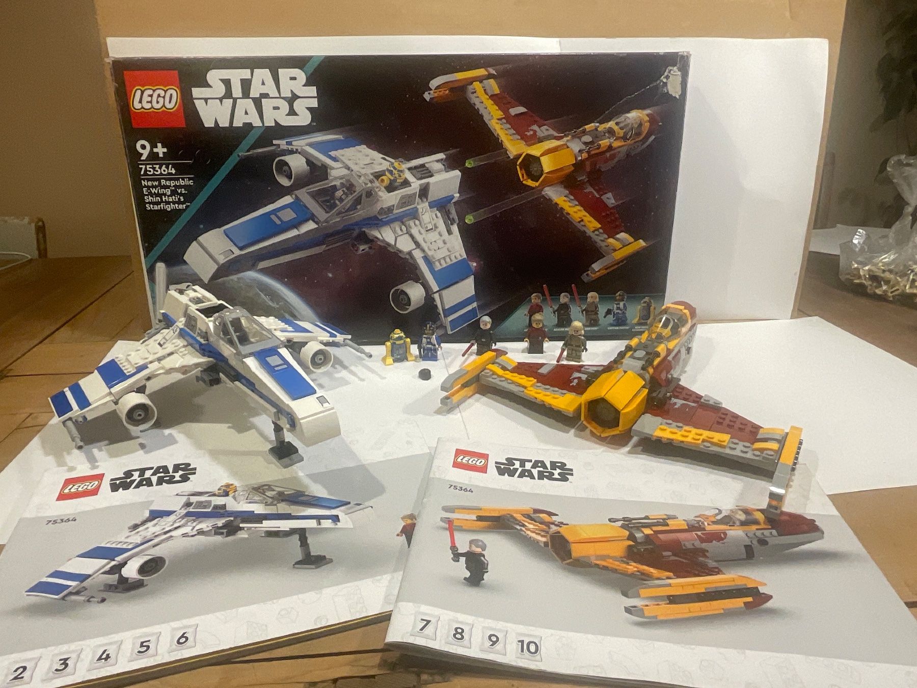 Lego Giocattoli: LEGO Star Wars 75364 E-Wing vs Starfighter – Usato da Buchs SG venduto da topfi8012