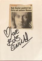 Bob Sinclar Autogramm signiert Karte m.Bild 10x15cm