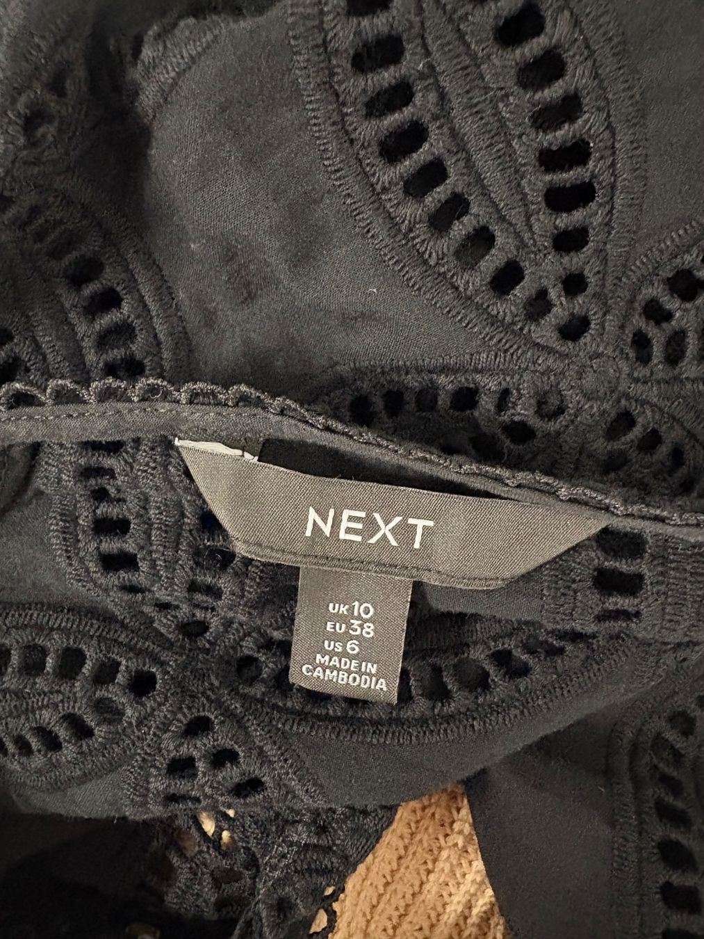 Next Camicette: Next Boho Bluse Lochstickerei Gr. 38 schwarz – Nuovo (secondo la descrizione) da Regensdorf venduto da secondchancefashion 4