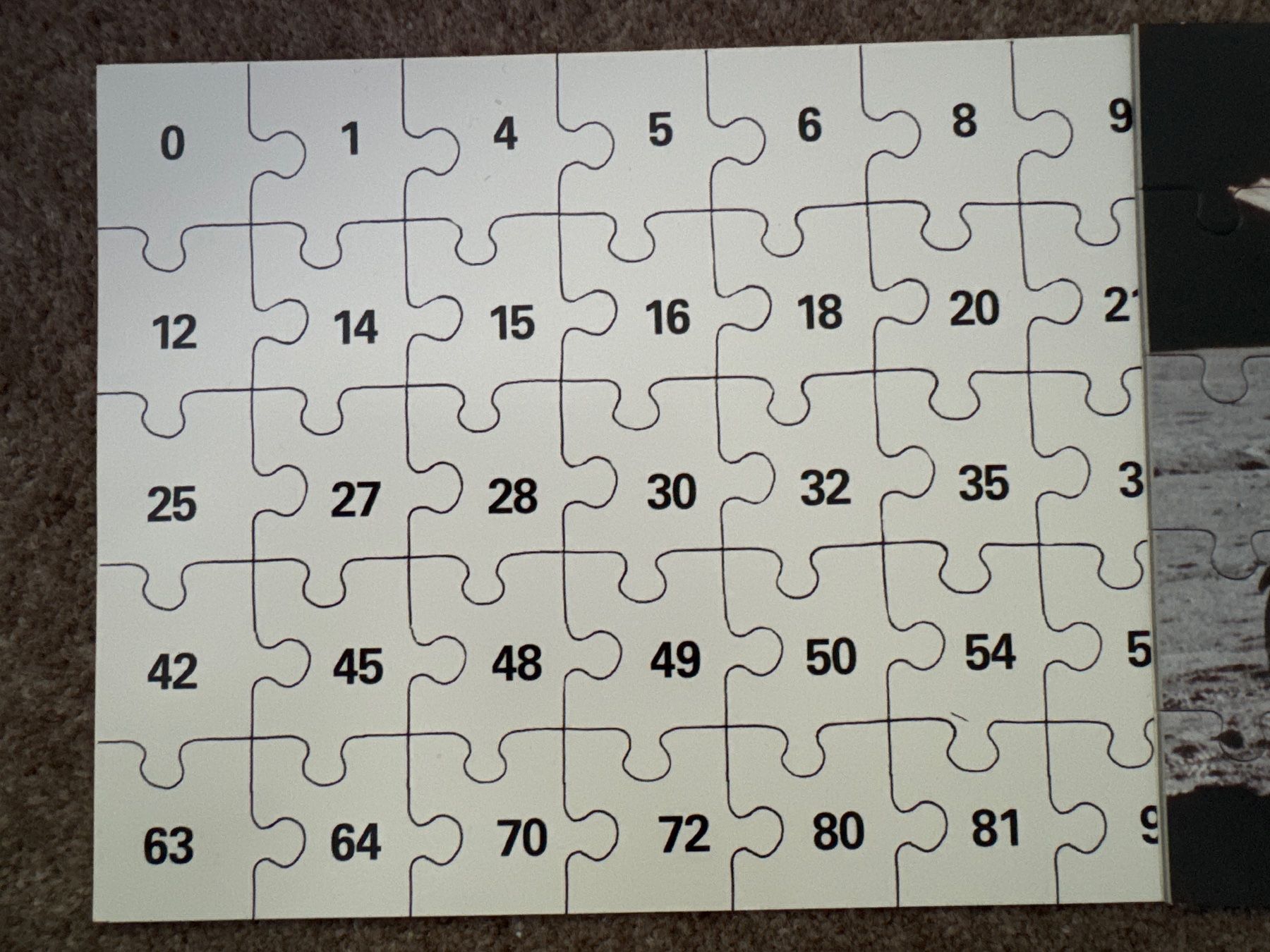 Schubi Lernmedien Giochi: SCHUBI Puzzle 1 x 1 Mathe bis 100 – Usato da Aarau venduto da Kilauea 3