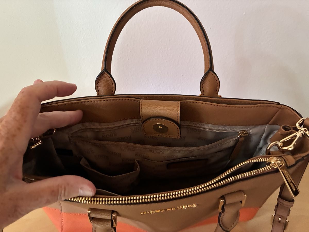 Michael Kors Borse da donna: Kellen Medium Satchel Michel Kors Tasche – Nuovo (secondo la descrizione) da Aesch BL venduto da comven 3