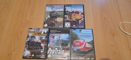 PC Spiele Eisenbahn Simulation Lot guter Zustand