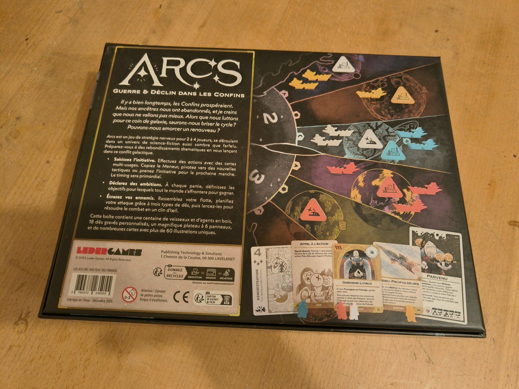 Giochi: Arcs - jeu de stratégie spatial – Usato da Fribourg venduto da Kazanthul 1