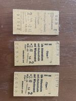 Zugtickets Schaffhausen-Erzingen 10.07.78