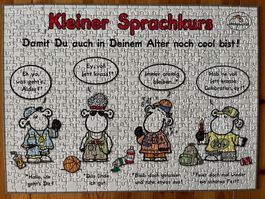 Ravensburger Puzzle 500 Teile Sheepworld "Voll Krass"