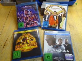Kingsmen / Avengers Endgame / Jurassic World / Ex Machina