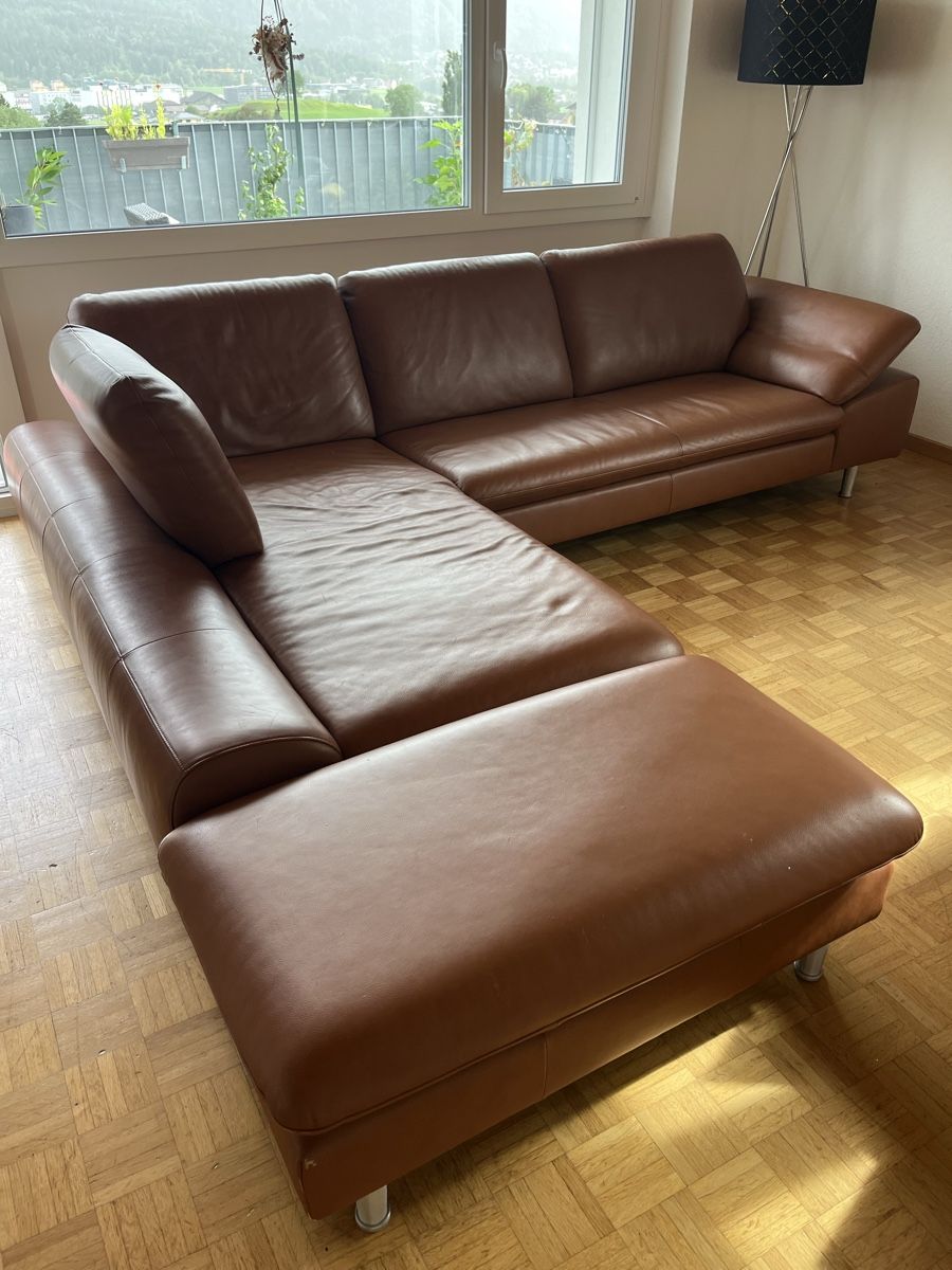 Divani: Ledercouch ab 1 Fr.  – Usato da Mauren venduto da kaw_yj6f 6