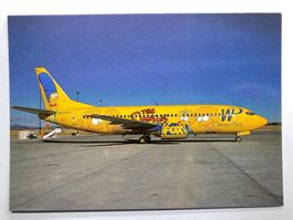 Postcard Boeing B-737-3K9 Western Pacific
