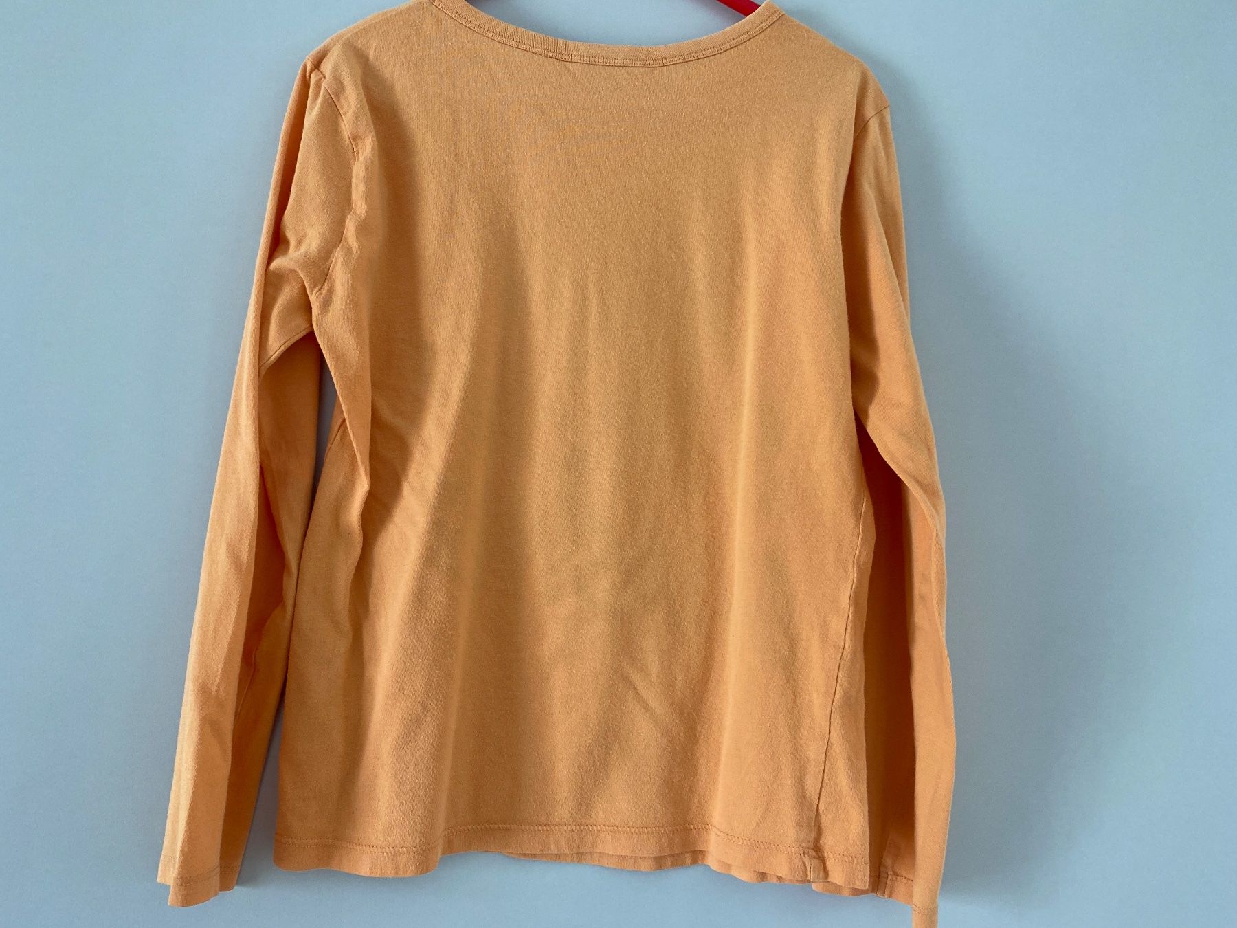 Hemden, T-Shirts & Polos: Jungen Langarmshirt Gr. 122/128 orange – Gebraucht aus Glattbrugg von riseca 2