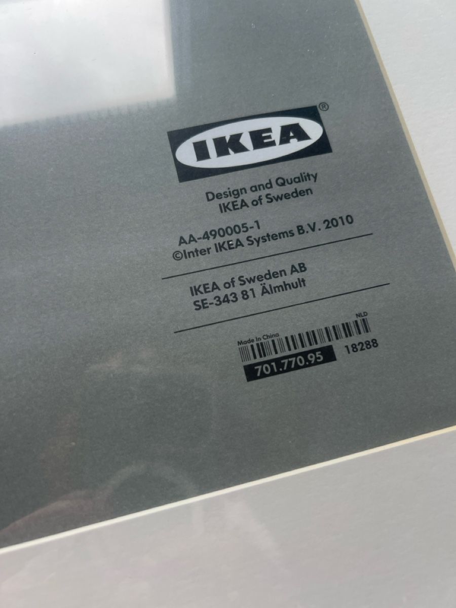 Ikea Cornici: IKEA new frame, ödby série, 50x70 – Usato da Oberägeri venduto da Theonose74 1