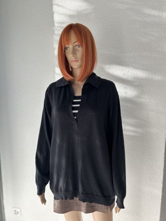 Pullover Lauren Ralph Lauren schwarz Grösse 2X seidig