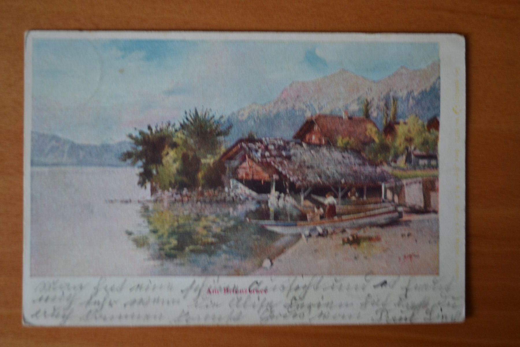 Cartoline postali: AK Am Brienzersee – Usato da Beinwil am See venduto da kajak55