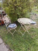 Gartensett shabby klappbar